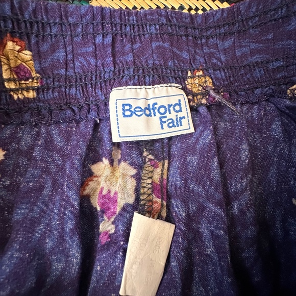 Purple Vintage Maxi Skirt Size 10 - Picture 4 of 4